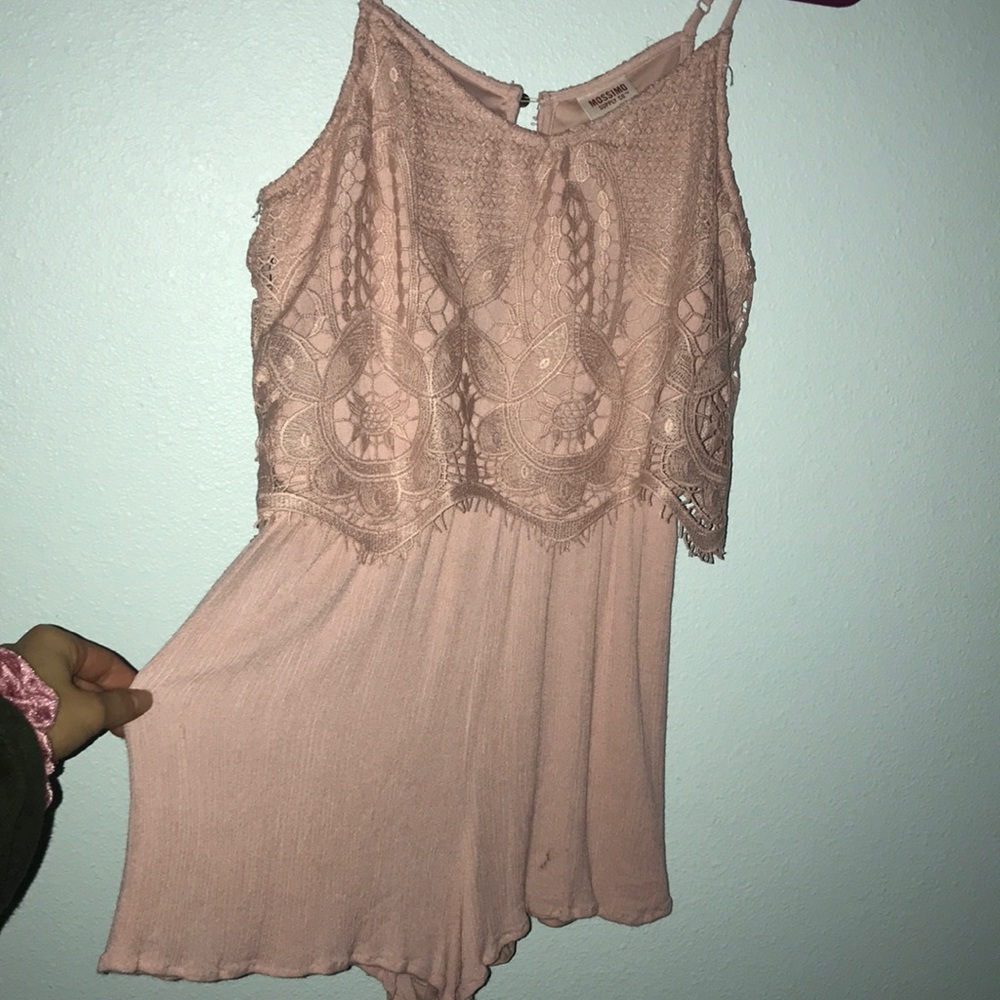 Light Pink Mossimo Romper - Picture 2 of 3